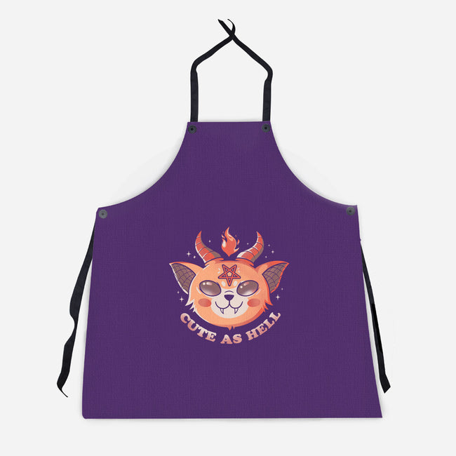 Cute In Hell-unisex kitchen apron-Eoli Studio