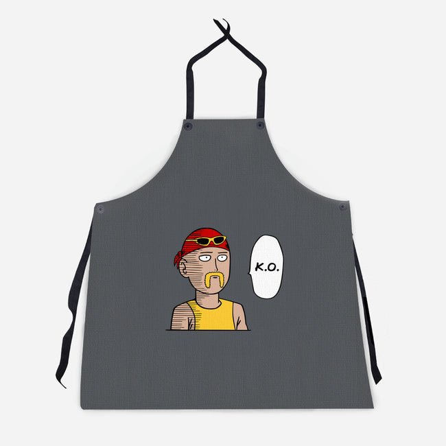 One Wrestling Man-unisex kitchen apron-Melonseta