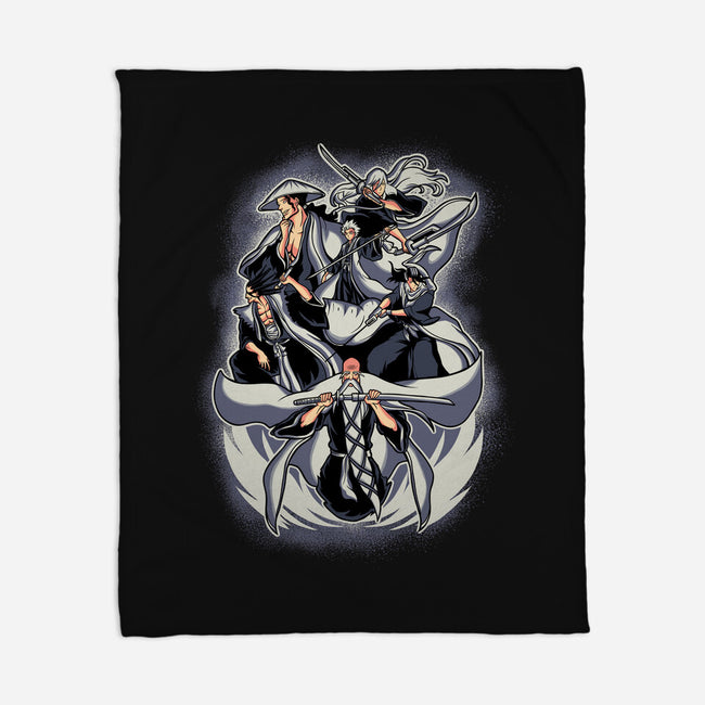 Soul Reapers-none fleece blanket-Owlcreation