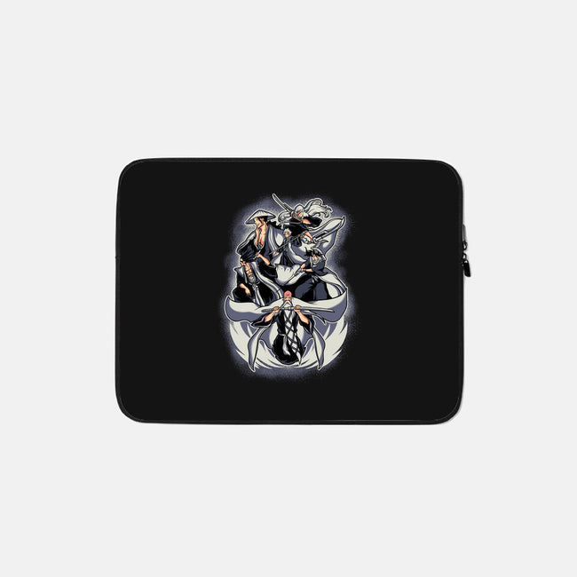 Soul Reapers-none zippered laptop sleeve-Owlcreation