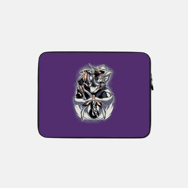 Soul Reapers-none zippered laptop sleeve-Owlcreation