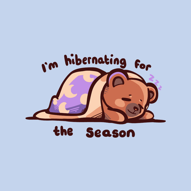 Hibernating For The Season-none removable cover w insert throw pillow-TechraNova