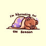 Hibernating For The Season-unisex kitchen apron-TechraNova