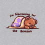 Hibernating For The Season-womens fitted tee-TechraNova