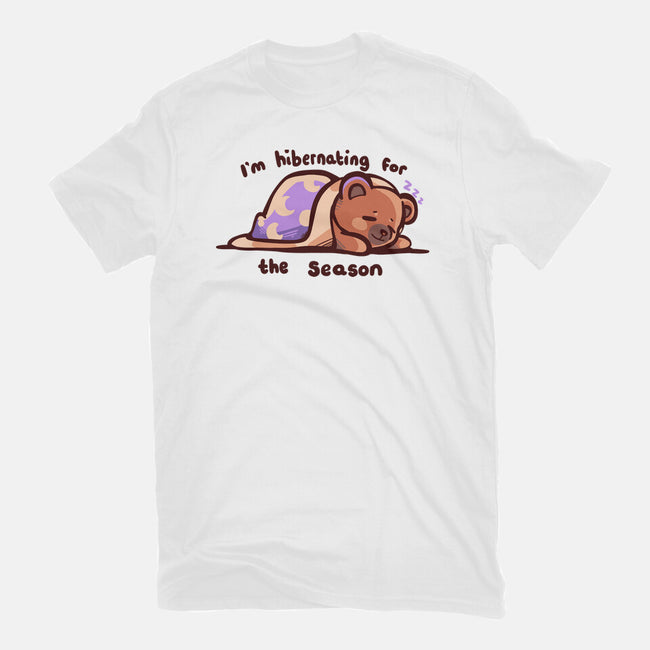 Hibernating For The Season-mens heavyweight tee-TechraNova