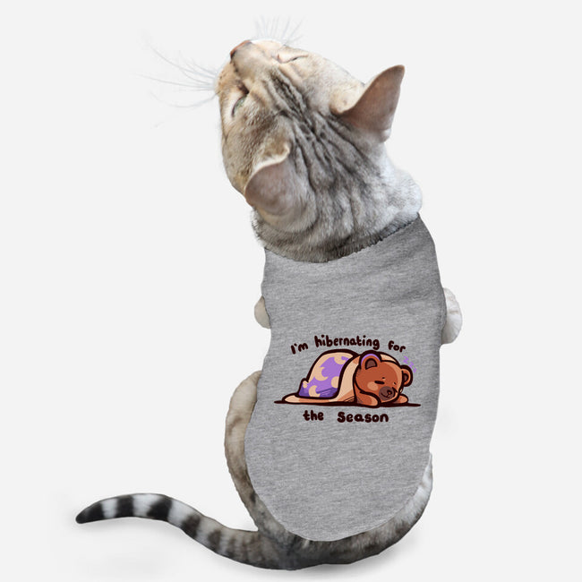 Hibernating For The Season-cat basic pet tank-TechraNova