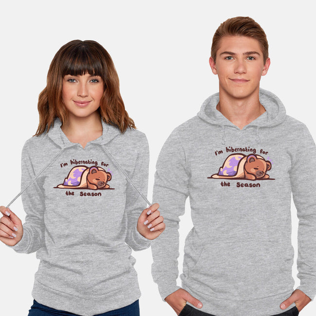 Hibernating For The Season-unisex pullover sweatshirt-TechraNova