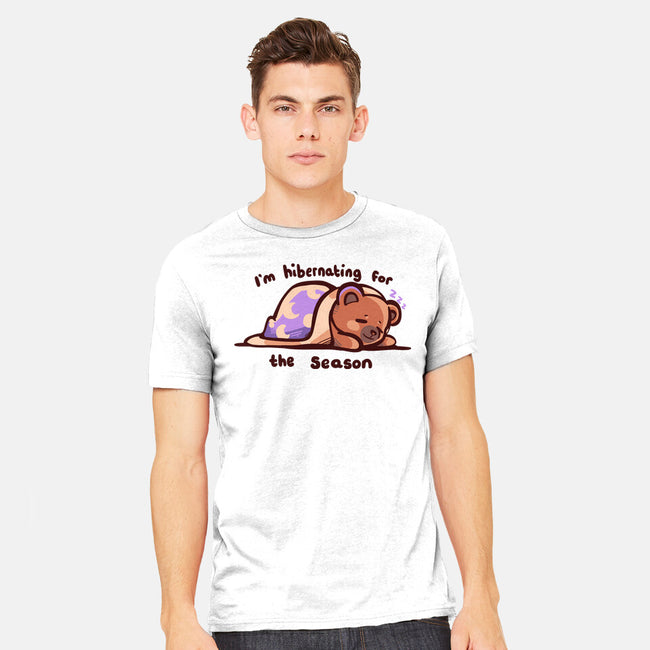 Hibernating For The Season-mens heavyweight tee-TechraNova