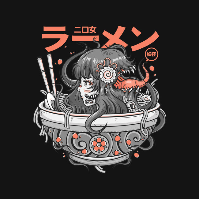 Ramen Yokai Girl-none removable cover w insert throw pillow-Bear Noise