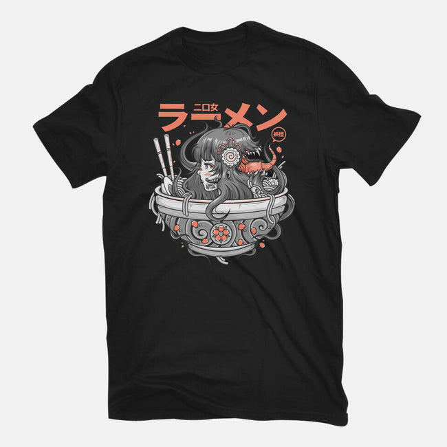 Ramen Yokai Girl-mens premium tee-Bear Noise