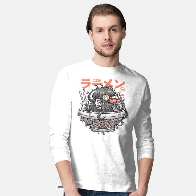 Ramen Yokai Girl-mens long sleeved tee-Bear Noise