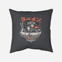 Ramen Yokai Girl-none removable cover w insert throw pillow-Bear Noise