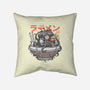Ramen Yokai Girl-none removable cover throw pillow-Bear Noise