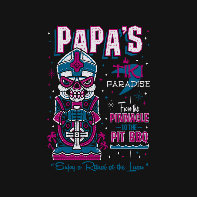 Papa's Tiki Paradise-mens heavyweight tee-Nemons