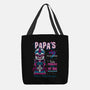 Papa's Tiki Paradise-none basic tote bag-Nemons