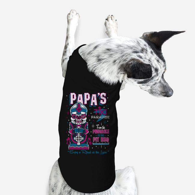 Papa's Tiki Paradise-dog basic pet tank-Nemons