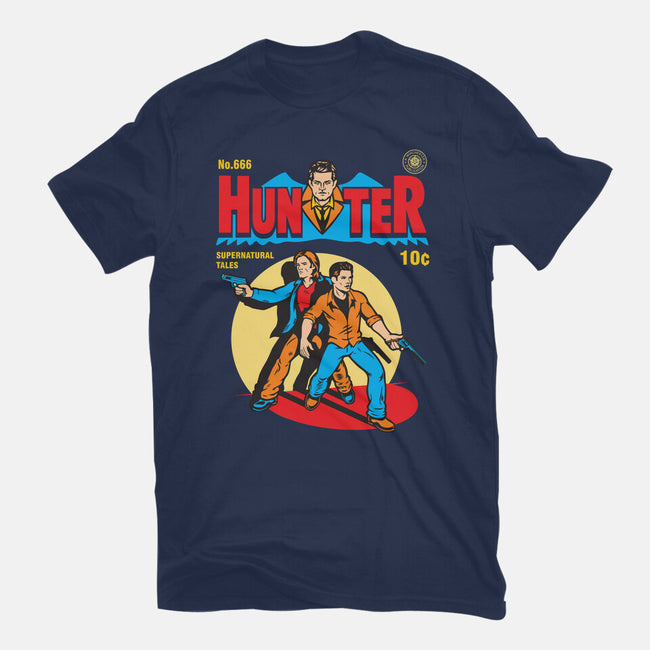 Supernatural Hunters-womens fitted tee-Rudy