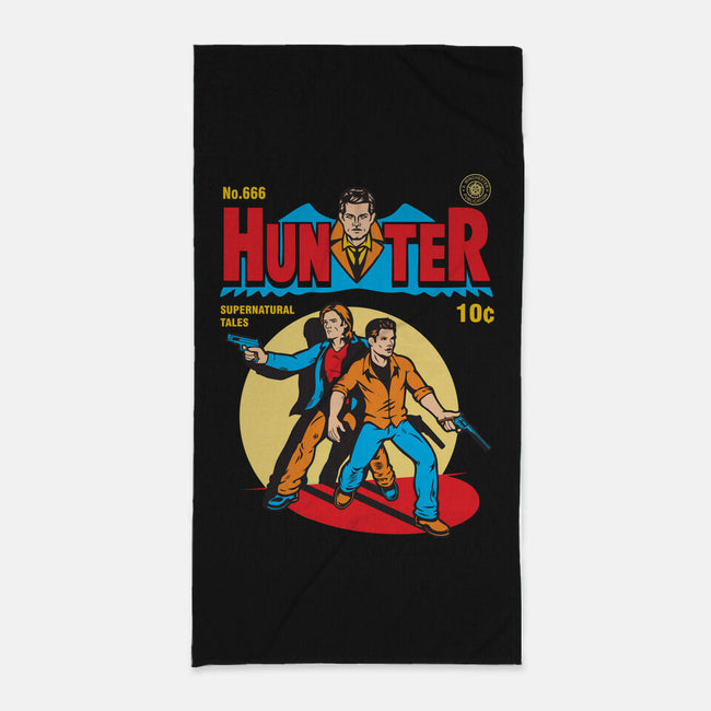 Supernatural Hunters-none beach towel-Rudy