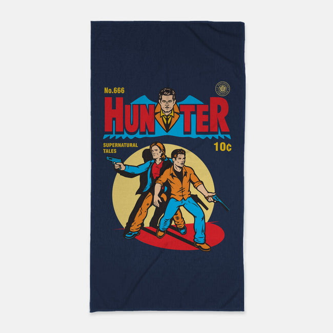 Supernatural Hunters-none beach towel-Rudy