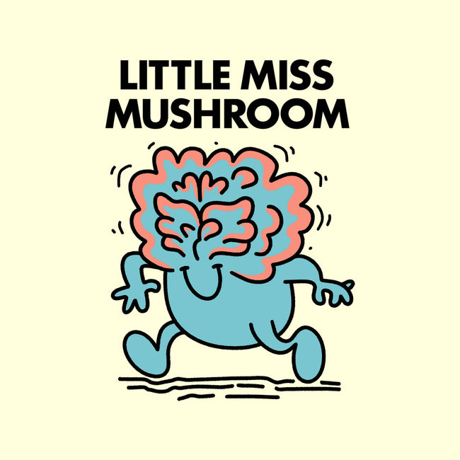 Little Miss Mushroom-mens basic tee-Aarons Art Room