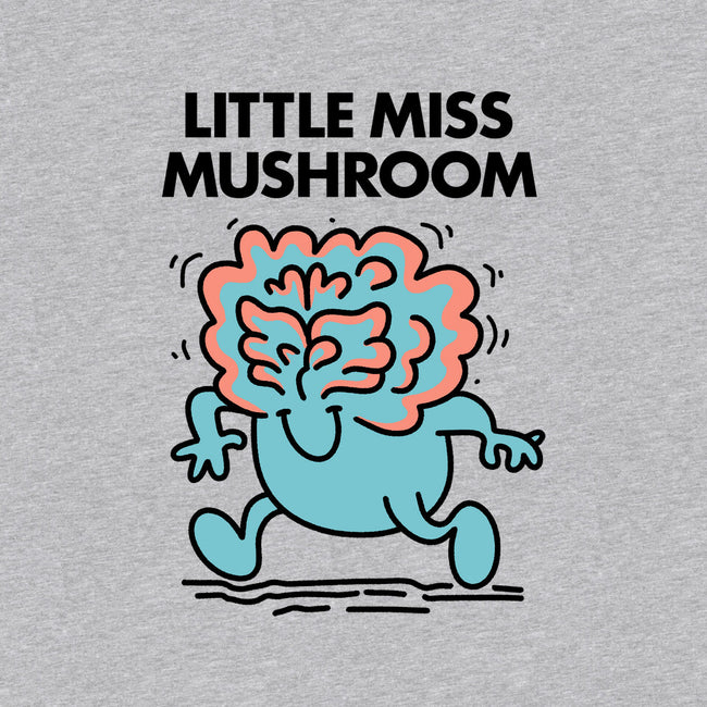 Little Miss Mushroom-mens basic tee-Aarons Art Room