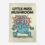 Little Miss Mushroom-none indoor rug-Aarons Art Room