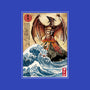 Fire Pteranodon In Japan-mens long sleeved tee-DrMonekers