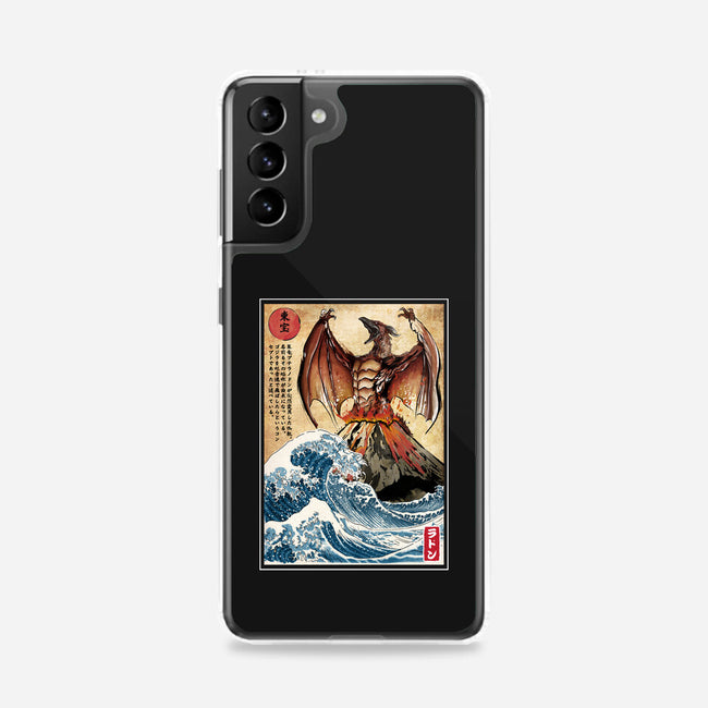 Fire Pteranodon In Japan-samsung snap phone case-DrMonekers