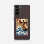Fire Pteranodon In Japan-samsung snap phone case-DrMonekers