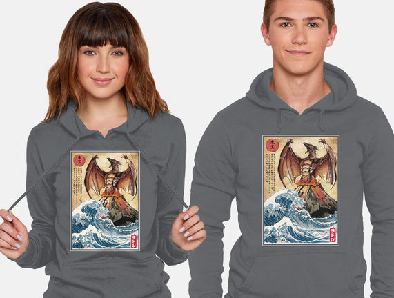 Fire Pteranodon In Japan