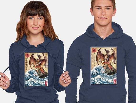 Fire Pteranodon In Japan