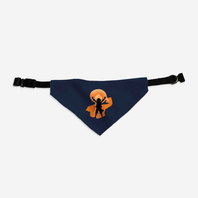 Straw Hat Luffy-dog adjustable pet collar-wpapindo