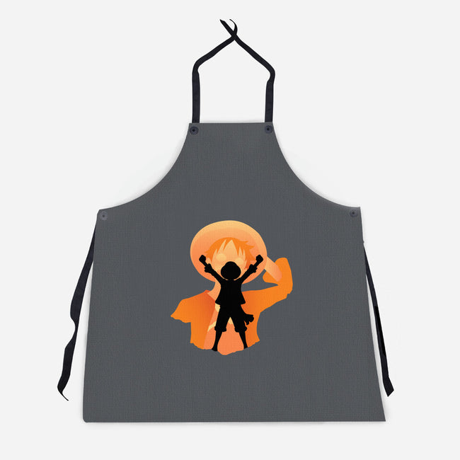 Straw Hat Luffy-unisex kitchen apron-wpapindo