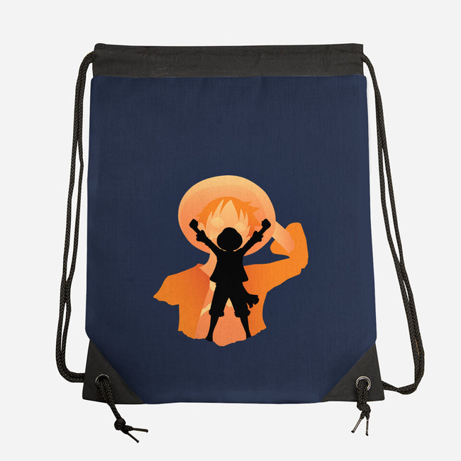 Straw Hat Luffy-none drawstring bag-wpapindo