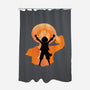 Straw Hat Luffy-none polyester shower curtain-wpapindo