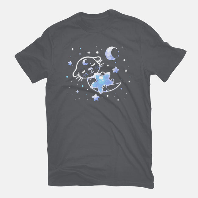 Otter In The Stars-womens basic tee-TechraNova