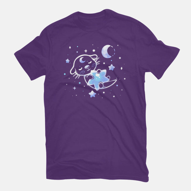 Otter In The Stars-womens basic tee-TechraNova