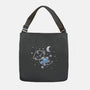 Otter In The Stars-none adjustable tote bag-TechraNova