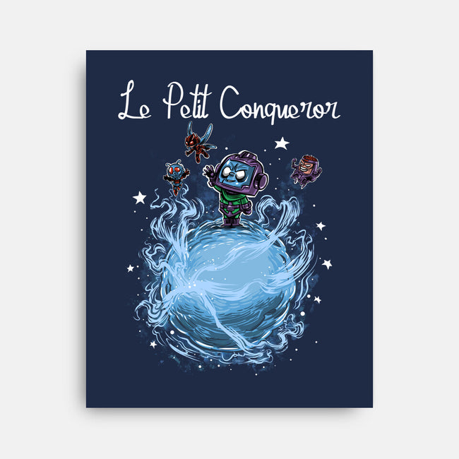 Le Petit Conqueror-none stretched canvas-zascanauta
