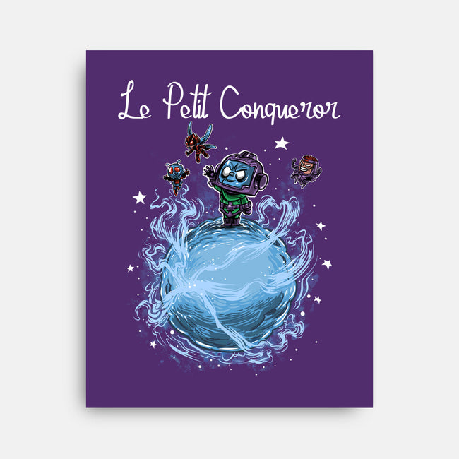 Le Petit Conqueror-none stretched canvas-zascanauta