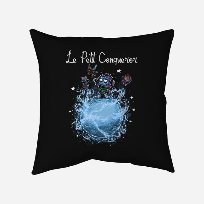 Le Petit Conqueror-none removable cover throw pillow-zascanauta