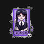 A Little Dead Inside-none polyester shower curtain-Conjura Geek