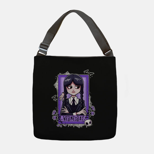 A Little Dead Inside-none adjustable tote bag-Conjura Geek