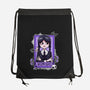 A Little Dead Inside-none drawstring bag-Conjura Geek