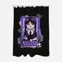 A Little Dead Inside-none polyester shower curtain-Conjura Geek