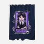 A Little Dead Inside-none polyester shower curtain-Conjura Geek