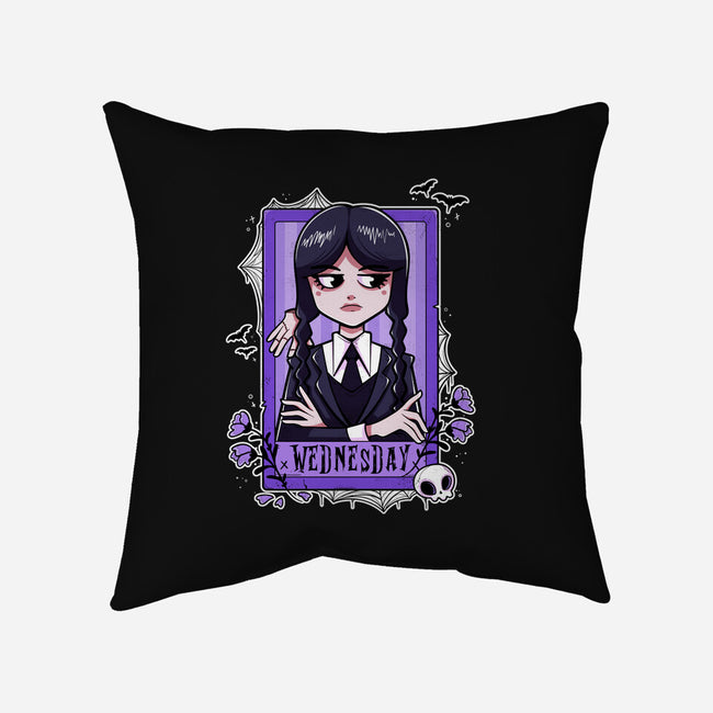 A Little Dead Inside-none removable cover w insert throw pillow-Conjura Geek