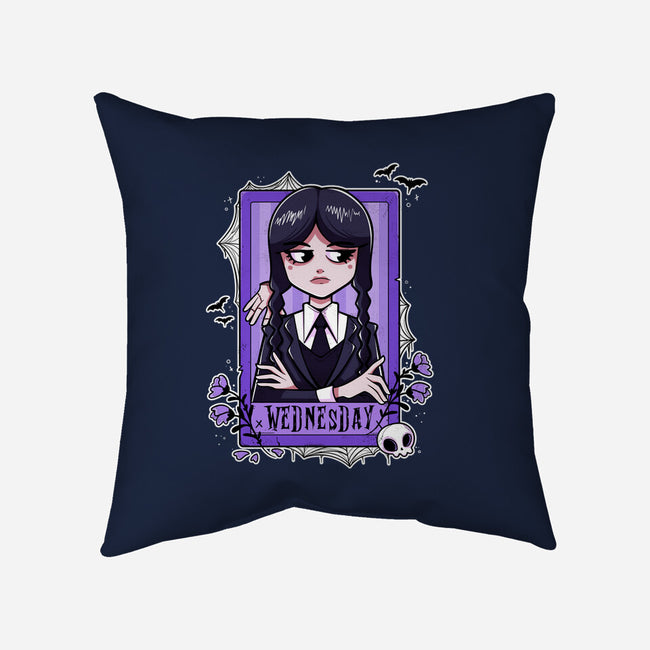 A Little Dead Inside-none removable cover w insert throw pillow-Conjura Geek