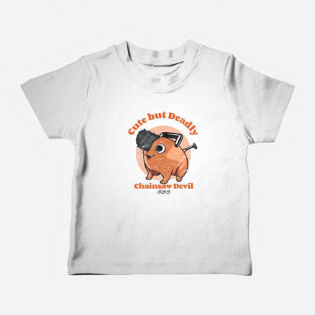 Cute But Deadly-baby basic tee-fanfreak1