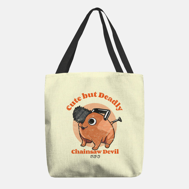 Cute But Deadly-none basic tote bag-fanfreak1